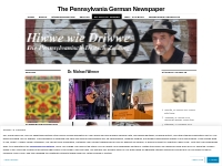 Dr. Michael Werner | The Pennsylvania German Newspaper