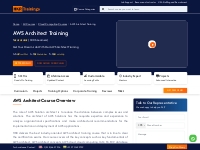 AWS Architect Training | AWS Architect Online Certification Course