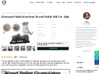 Biomass Pellet Machine丨wood Pellet Mill