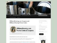 WilliamsBrewing.com Coupons and Williams Brewing Promo Codes - Home Br