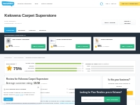 Kelowna Carpet Superstore Reviews - Kelowna, British Columbia | HomeSt
