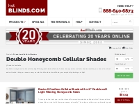 Double Honeycomb Cellular Shades (3 Products) - hotBlinds.com