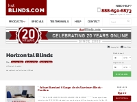 Horizontal Blinds (16 Products) - hotBlinds.com
