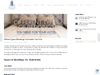 Different Types of Beddings You Need for Your Hotel | Blog | Hotel and
