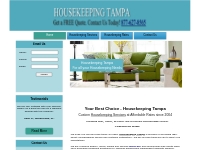 Housekeeping Services Tampa | Tampa Housekeeping Services