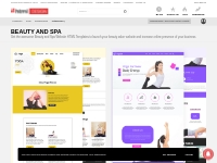 Beauty and spa Website Templates Free