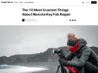 The 10 Most Scariest Things About Remote Key Fob Repair