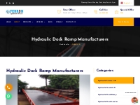 Loading Dock Ramp Manufacturers|Hydraulic Container Ramp|Heavy Duty Do