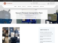 Vacuum Pressure Impregnation Plant In India - AR ENGINEERING
