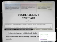 For Parents: Summary of Little People Books   Higher Energy Spirit Art
