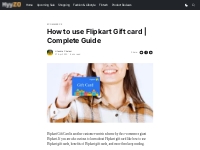 How to use Flipkart Gift card [2023] | Complete Guide