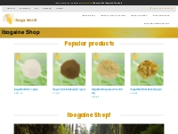 Buy Ibogaine online - Iboga World Shop