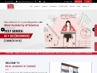 JEE NEET Coaching  |12th science coaching  | Ideal Academy