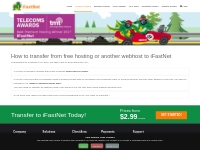 How to transfer your site to iFastnet