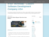 iFour Technolab - Custom Software Development Company USA: Performing 