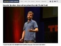 Keynote Speaker Charlie Todd - Founder of Improv Everywhere - Improv E