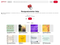 Resignationletter Help (resignationlett) - Profile | Pinterest