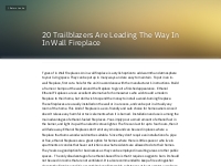 20 Trailblazers Are Leading The Way In In Wall Fireplac...