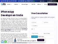 iPhone App Development Company in India, iOS App Development India