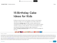 15 Birthday Cake Ideas for Kids   IndiaGiftShop