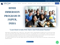 Hindi language school In India   Hindi immersion program   Indian Ling