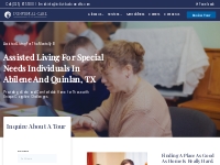 Assisted Living for the Mentally Ill - Individual Care of Texas