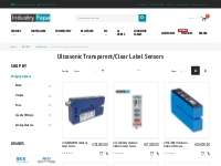 Ultrasonic transparent/clear label sensors