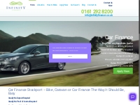 Car Finance Stockport   Greater Manchester -Infinity Finance