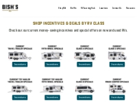 Bish's RV Sales Incentives   Offers - Find Special RV Deals Here!