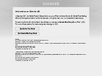 Information on Daimler AG
