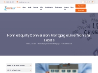 HECM Live Transfers, Home Equity Conversion Mortgage Live Transfer Lea