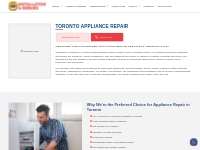 Appliance Repair in Toronto | Same or Next Day Services