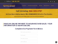 Make a Payment to Insurance-web-Sales.com - Low Cost Insurance Agent W
