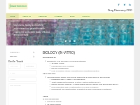 Drug Discovery Biology Services | CRO Biology Services - Integral BioS