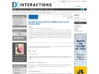 An industry in flux: Where does UX go from here? | ACM Interactions