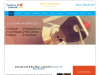 Interstate Lock & Key Shop | Locksmith Houston, TX |281-670-2378