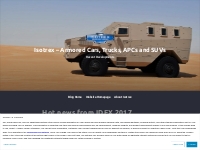 Hot news from IDEX 2017   Isotrex   Armored Cars, Trucks, APCs and SUV
