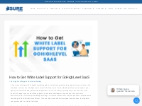 How to Get White Label Support for GoHighLevel SaaS - WordPress Develo