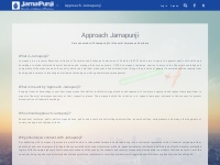 Approach Jamapunji | JamaPunji