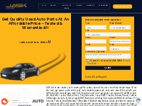 Buy used engine, transmission | Jask Auto Parts