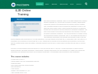 Java E-Training