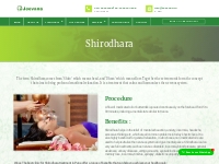 Best Ayurvedic Shirodhara Treatment in Pune by Jeevana