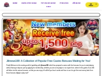 Jilinews168: Top Free Casino Bonuses Await!