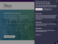 Join UNISON and get essential cover