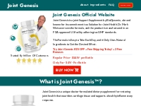 Joint Genesis(TM) - Official Website