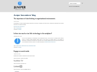 Blog    Juniper Innovations   Providing Business Transformation And Pr