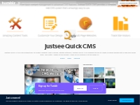 Justsee Quick CMS -- We are a renowned brand in the service of offerin