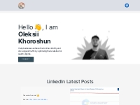 SEO Consultant - Oleksii Khoroshun | Personal Website