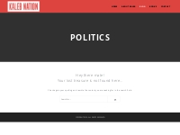 Politics Archives - Kaleb Nation | Official Website