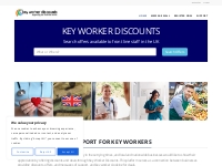   	Key Worker Discounts